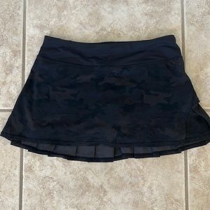 Lululemon Camo Running Skort